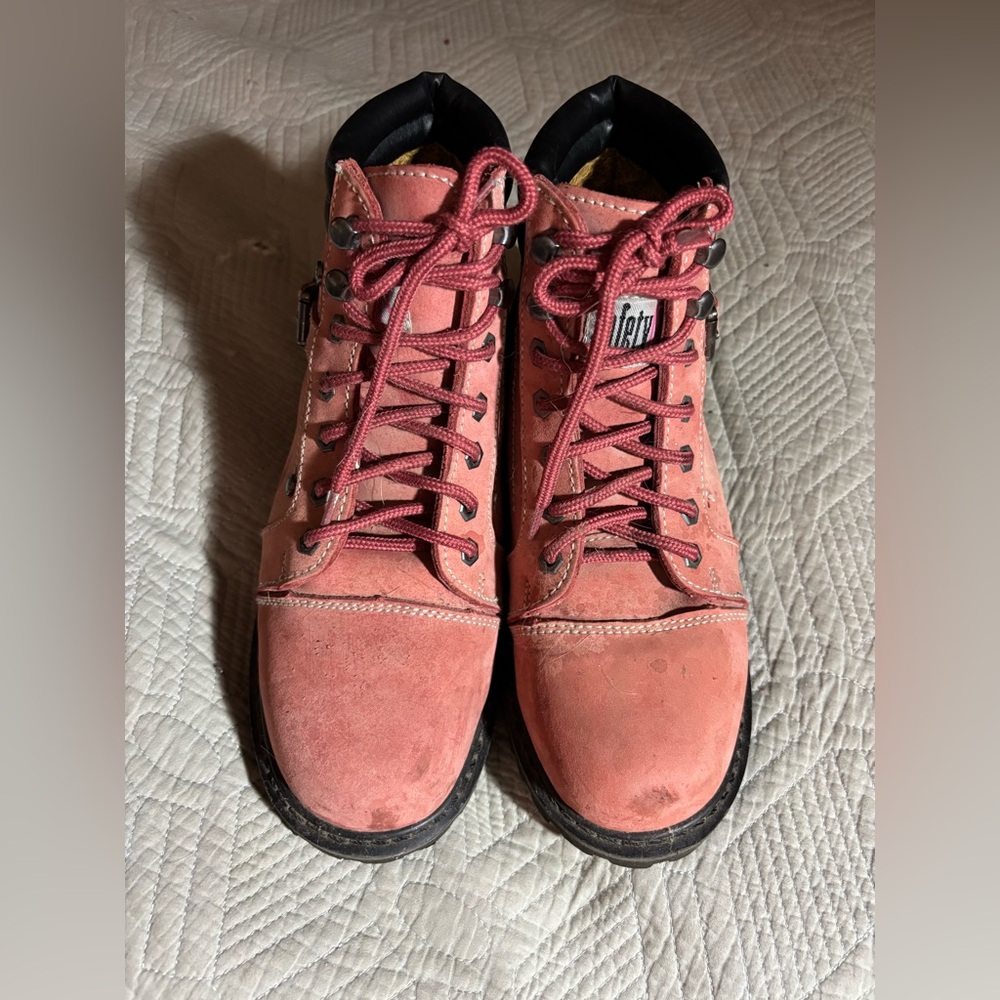 Safety Girl “Fusion” Steel Toed Boots-9.5 Medium